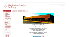 Desktop Screenshot of mapleviewmed.com