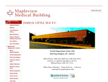 Tablet Screenshot of mapleviewmed.com